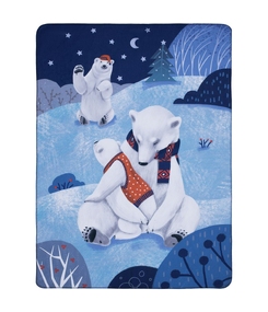 Флисовый плед Wintart Bear