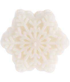 Свеча Snowlight 1, белая, 6 см