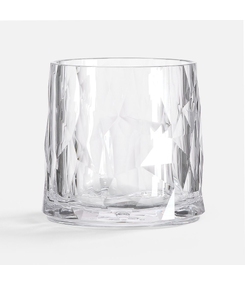 Стакан небьющийся Sate Crystal, вращающийся, прозрачный