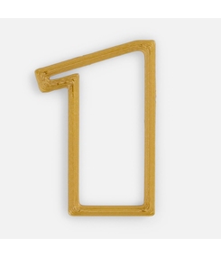 Подвеска Symbol, 3D-печать на заказ, цифра 1