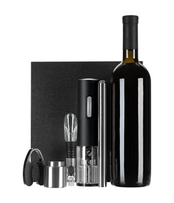 Винный набор Wine Diesel, черный