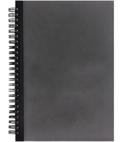 Ежедневник Notera Maxi, недатированный, серый