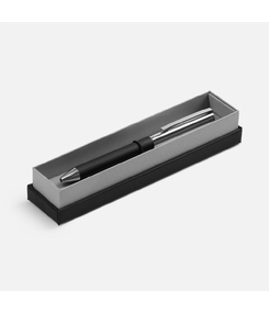 Ручка шариковая Eyeshot Soft Touch в футляре, черная