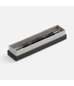 Ручка шариковая Keskus Soft Touch в футляре, черная