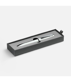 Ручка шариковая Bolt Soft Touch в футляре, белая