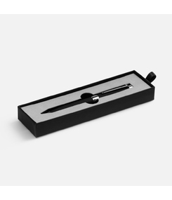 Ручка шариковая Broad Ring Soft Touch в футляре, черная
