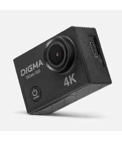 Экшн-камера Digma DiCam 320, черная