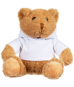 Мягкая игрушка «Мишка Cuddleton» в белом худи