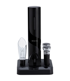 Винный набор Circle Joy Electric Wine Bottle Opener, черный