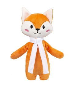 Мягкая игрушка Beastie Toys, лисенок с белым шарфом
