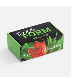 Коробка Freeform с печатью на заказ, размер XS
