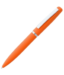 Ручка шариковая Bolt Soft Touch, оранжевая