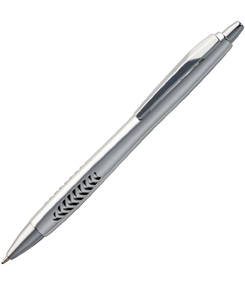 Ручка шариковая Barracuda, серебристая