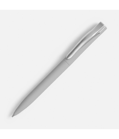 Ручка шариковая Pin Soft Touch, серая