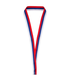 Лента для медали с пряжкой Ribbon, триколор