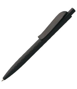 Ручка шариковая Prodir QS01 PRP-P Soft Touch, черная
