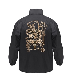 Ветровка John Steampunk, черная, размер S