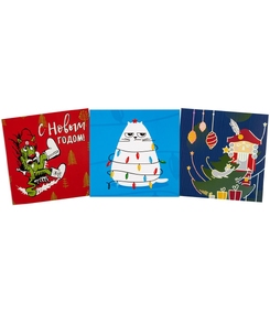 Набор Warmest Wishes: 3 открытки с конвертами