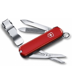 Нож-брелок Nail Clip 580, красный