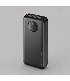Внешний АКБ NRG Turbo V4 10000 мА-ч, дисплей, черный, Deppa