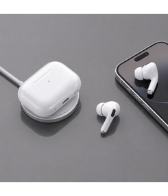 Беспроводные наушники с микрофоном Air Nova 2, TWS, BT5.4, 300 мАч, QI, белый, Deppa