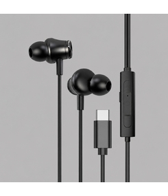 Стереогарнитура Stereo Aura ANC, USB-C, черный, Deppa