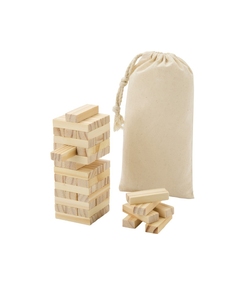 Jumble деревянная игра «Падающая башня», натуральный