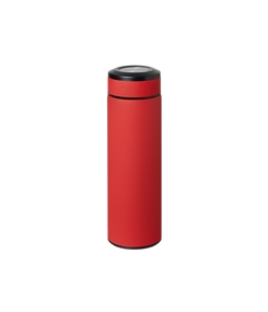 Вакуумный термос "Vacuum Flask C1", soft touch, 420мл, красный