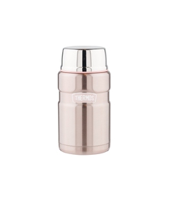 Термос из нерж. стали с ложкой тм THERMOS SK3021Р 0,7L, розовый