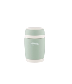 Термос из нерж. стали для еды тм ThermoCafe DETC-400FJ, 0.4L, салатовый