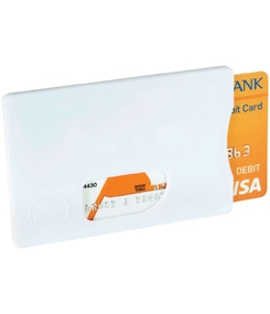 Защитный RFID чехол для кредитной карты, белый