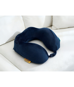 Подушка для путешествий массажная Travel Blue Massage Tranquility Pillow (217), цвет темно-синий