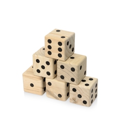 Деревянная игра в кости, XL «Dice»
