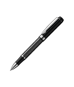 Металлическая шариковая ручка из карбонового волокна "Carbon", черный