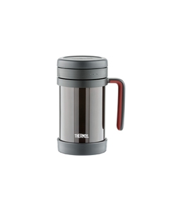 Термос из нерж. стали с ситом тм THERMOS TCMF-501, черный