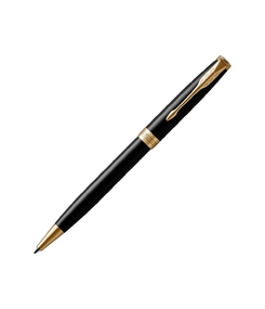 Ручка шариковая «Parker Sonnet Core Black Lacquer GT», черный/золотистый