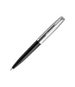 Шариковая ручка Parker 51 CORE BLACK CT, стержень: M, цвет чернил: black, в подарочной упаковке.