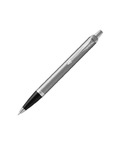 Шариковая ручка Parker IM Stainless Steel CT, стержень: M, цвет чернил: blue, в подарочной упаковке.