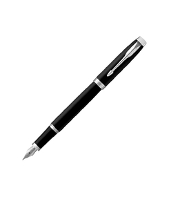 Перьевая ручка Parker IM Mat Black CT, перо: F, цвет чернил: blue, в подарочной упаковке.