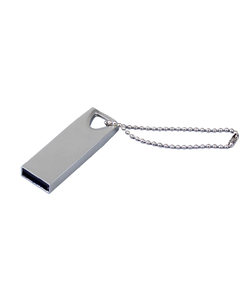 USB 2.0-флешка на 512 Мбайт с мини чипом, компактный дизайн, стильное отверстие для цепочки