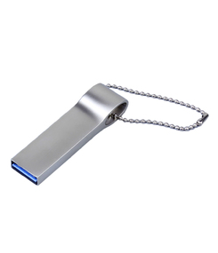 USB 3.0-флешка на 16 Гб с мини чипом, компактный дизайн, боковое отверстие для цепочки