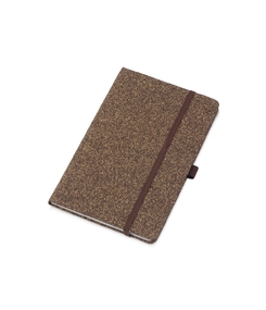 Блокнот из кофейных зерен А5 "Coffee notes", твердая обложка, 80 листов 70 гр/м2 белой бумаги, кофейный