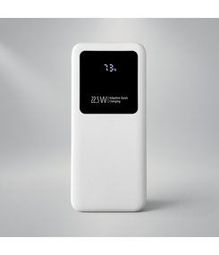 Внешний аккумулятор Kris soft touch, 10000mAh (Белый)