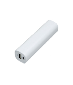 PB030 Универсальное зарядное устройство power bank  прямоугольной формы. 2200MAH. Белый
