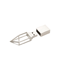 USB-флешка на 32 ГБ, micro USB серебро