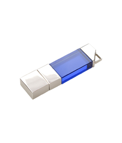 USB-флешка на 32 ГБ, micro USB, синий