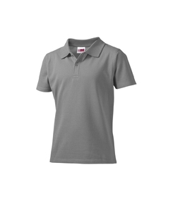 Рубашка поло "First" детская, серый