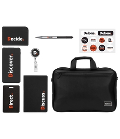 Welcome pack «Swift start», черный с нанесением