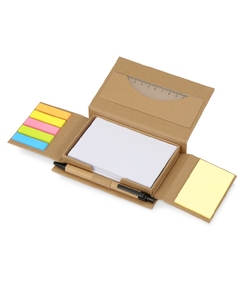 Канцелярский набор для записей "Stick box", натуральный