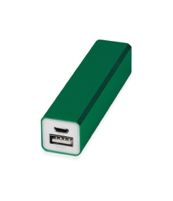 Портативное зарядное устройство "Брадуэлл", 2200 mAh, зеленый